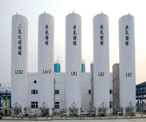 回收液氧 液氮 液氩 低温液体贮罐 ， 二氧化碳储罐，  氧氮氩快易冷